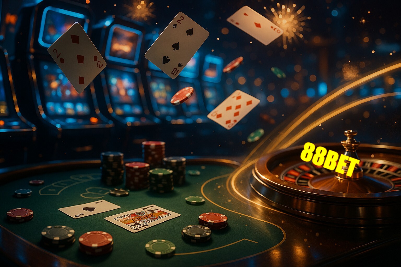 Jogos emocionantes no 88BET